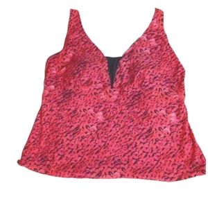 MAZU hot pink tankini top
